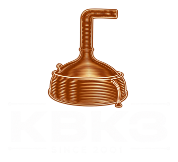 Медный дистиллятор KBK3 — логотип since 2001