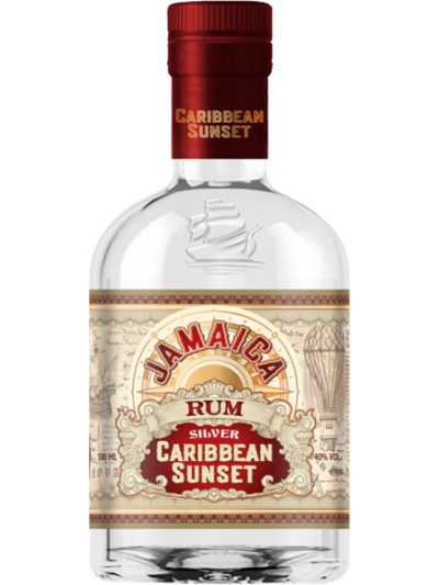 JAMAICA RUM CARIBBEAN SUNSET SILVER